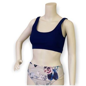 Floral Print High Waisted Bikini Set